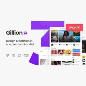 Gillion Multi-Concept BlogMagazine & Shop Theme
