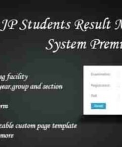 JP Students Result Management System