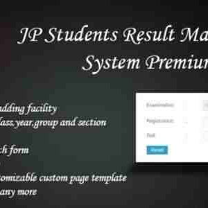 JP Students Result Management System
