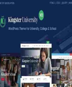 Kingster Education WordPress For University, College and School