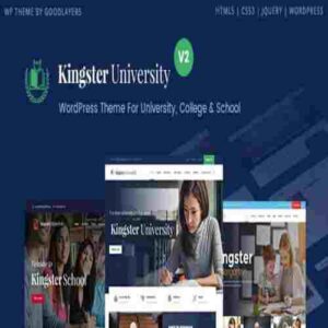 Kingster Education WordPress For University, College and School
