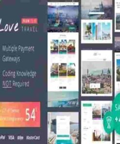 Love Travel Creative Travel Agency WordPress