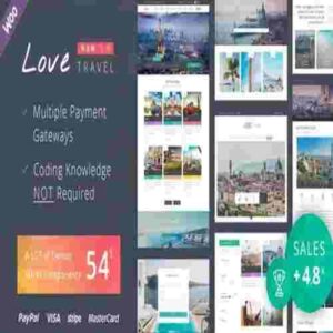 Love Travel Creative Travel Agency WordPress
