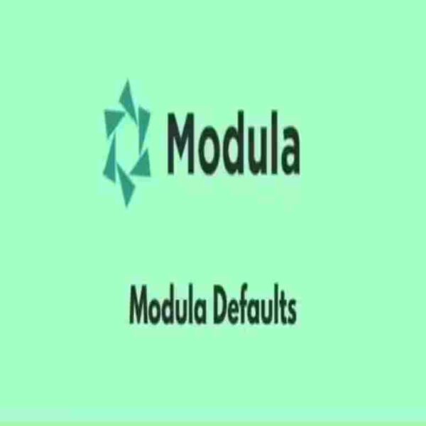 Modula Defaults GPL Plugin