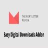 Newsletter Easy Digital Downloads Addon GPL Plugin