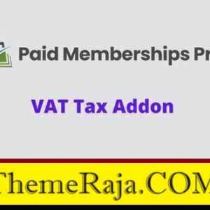 Paid Memberships Pro VAT Tax Addon GPL Plugin