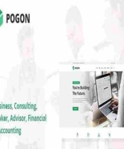 Pogon Business and Finance Corporate WordPress Theme