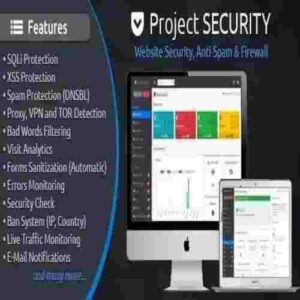 Project SECURITY Website Security, Antivirus & Firewall
