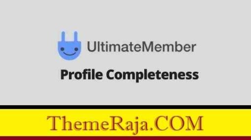 Ultimate Member Profile Completeness Addon GPL 2.2.9 Pro Plugin - Best ...