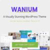 Wanium A Elegant Multi-Concept Theme – GPL Download Theme