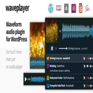 WavePlayer – Waveform Audio Player for WordPress and WooCommerce