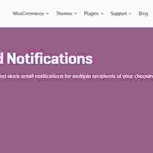WooCommerce Advanced Notifications Extension GPL Pro Plugin
