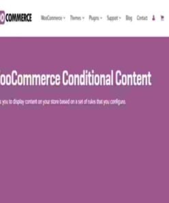 WooCommerce Conditional Content GPL Plugin