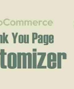 WooCommerce Thank You Page Customizer GPL Pro Plugin