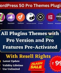 WordPress​ 50 Pro Plugins​ Themes Bundle