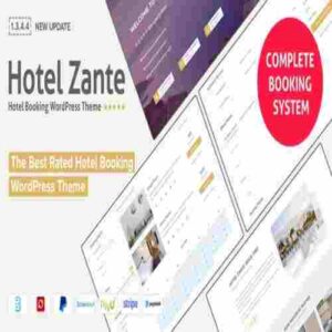 Zante Hotel WordPress Theme