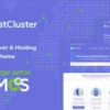 HostCluster Theme GPL WHMCS Server & Hosting WP Theme