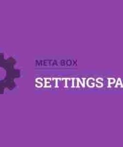 Meta Box Settings Page Addon GPL Plugin