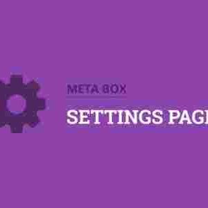 Meta Box Settings Page Addon GPL Plugin