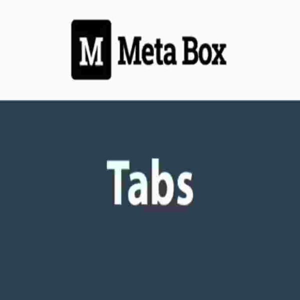 Meta Box Tabs Addon GPL Plugin