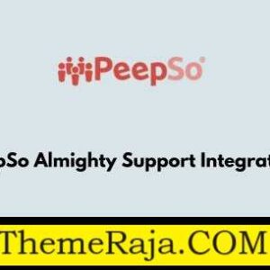 PeepSo Almighty Support Integration GPL Plugin