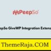 PeepSo GiveWP Integration GPL Plugin