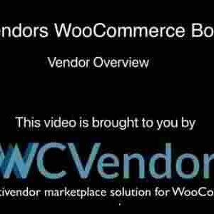 WC Vendors WooCommerce Bookings GPL Plugin