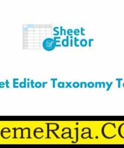 WP Sheet Editor Taxonomy Terms Pro GPL Plugin
