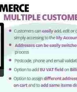 WooCommerce Multiple Customer Addresses GPL Plugin