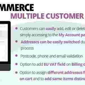 WooCommerce Multiple Customer Addresses GPL Plugin