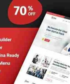 Bizix Theme GPL Corporate & Business WordPress Website