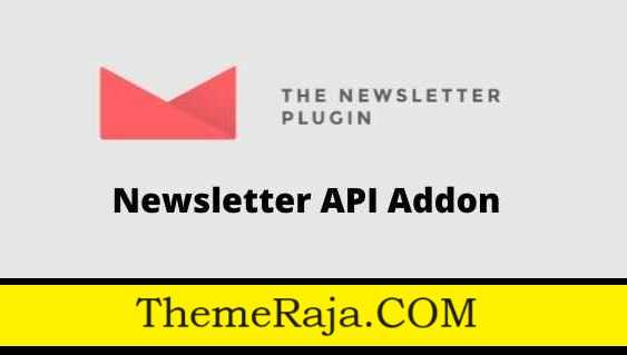 Newsletter API Addon GPL Plugin