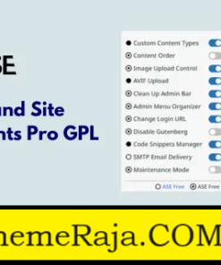 Admin and Site Enhancements Pro GPL