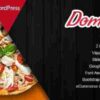 Domnoo Theme GPL Pizza & Restaurant WordPress Theme