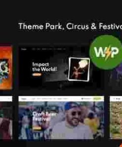 Festy Theme GPL Theme Park, Circus & Festival WordPress Theme