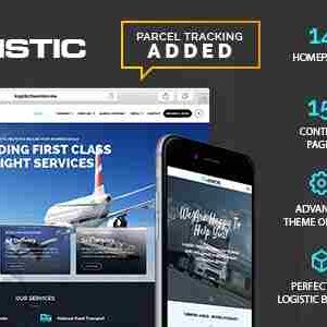 Logistic WP Theme GPL For Transportation Business