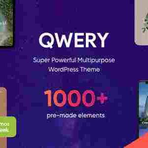 Qwery Theme GPL Multi-Purpose Business WordPress Theme + RTL