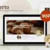 Umberto Theme GPL Mushroom Farm & Organic Products Store WordPress Theme