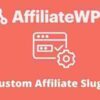 AffiliateWP Custom Affiliate Slugs 1.3.0 – Addon GPL 1 AffiliateWP Custom Affiliate Slugs – Addon GPL