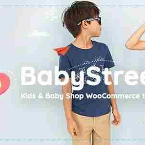 BabyStreet Theme GPL WooCommerce Theme for Kids Toys and Clothes Shops
