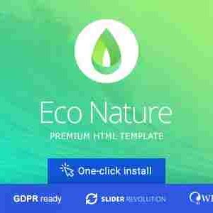 Eco Nature Theme GPL Environment & Ecology WordPress Theme