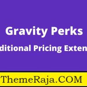 Gravity Perks Conditional Pricing GPL Plugin