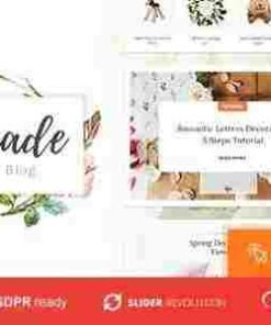 Handmade Shop Theme GPL Handicraft Blog & Store Creative WordPress Theme