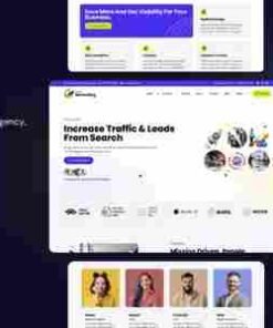 Lunax Theme GPL Digital Marketing Agency & SEO WordPress Theme