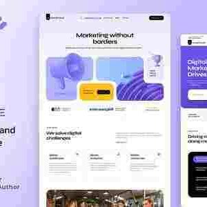 Numérique Theme GPL SEO Digital Marketing WordPress Websites