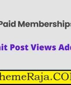 Paid Memberships Pro Limit Post Views Addon GPL Plugin