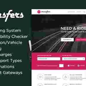 Transfers Theme GPL Transport and Car Hire WordPress Theme