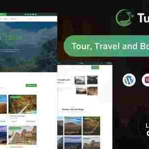 Turio Theme GPL Tour and Travel WordPress Theme Tourism Agency