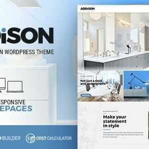 Addison Theme GPL Architecture & Interior Design WordPress Theme