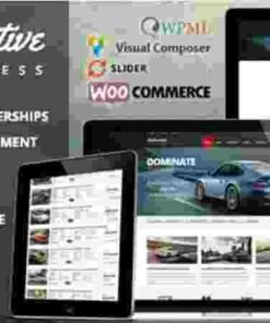 Automotive Theme GPL Car Dealership Business WordPress Theme